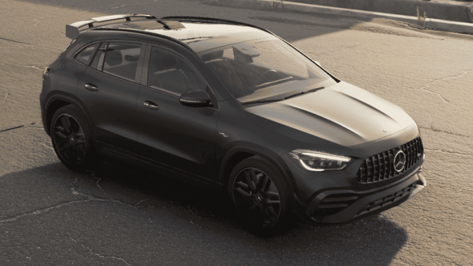 Autofolierung Frankfurt mit Avery Dennison Brushed Black – Gebürstete Folie in tiefem Schwarz für ein modernes und strukturiertes Design.