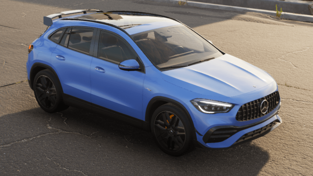 Autofolierung Frankfurt mit Avery Dennison Gloss Smoky Blue – Hochglänzende Folie in rauchigem Blau für ein elegantes und modernes Design.