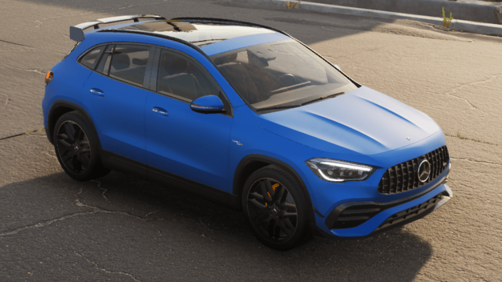 Autofolierung Frankfurt mit Avery Dennison Matte Blue – Matte Folie in intensivem Blau für ein exklusives und markantes Design.