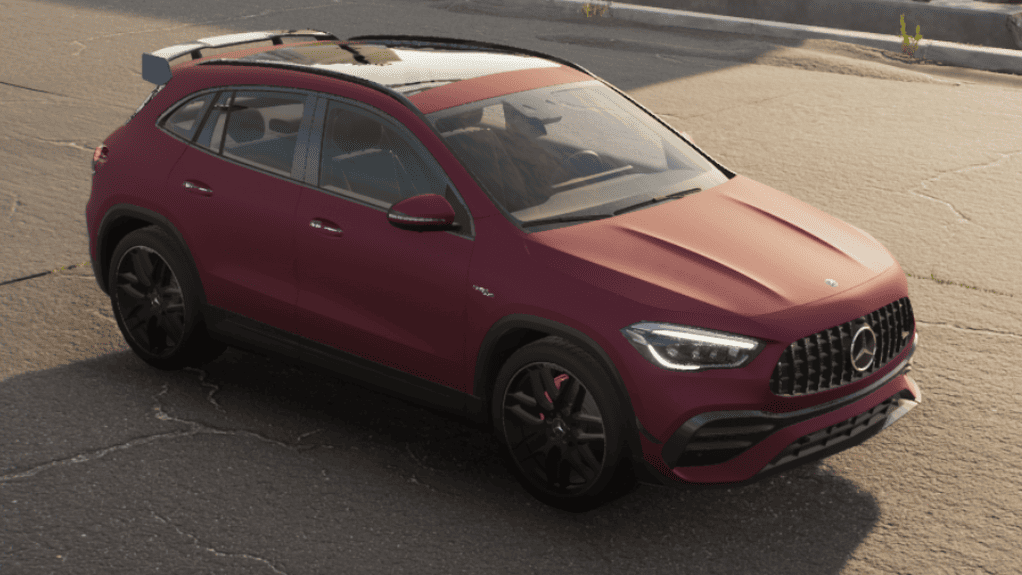 Autofolierung Frankfurt mit Avery Dennison Matte Metallic Cherry – Matte Folie in tiefem Kirschrot mit metallischem Schimmer für ein luxuriöses und auffälliges Design.