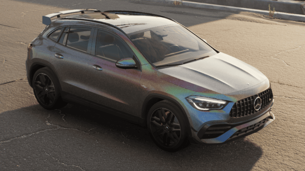 Autofolierung Frankfurt mit Avery Dennison Prime Prismatic Grey – Perlmutt-Folie in elegantem Grauton mit schimmerndem Effekt für ein exklusives und stilvolles Design.