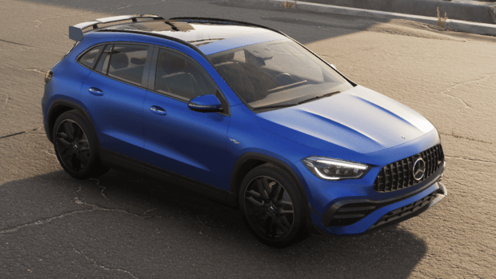 Autofolierung Frankfurt mit Avery Dennison Satin Metallic Dark Blue – Satin-Folie in tiefem Blau mit metallischem Schimmer für ein elegantes und markantes Design.