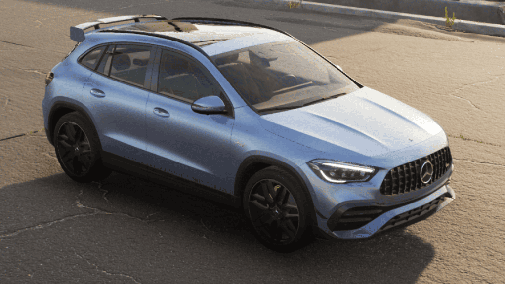 Autofolierung Frankfurt mit Avery Dennison Satin Metallic Grey Blue – Satin-Folie in graublauem Farbton mit metallischem Schimmer für ein elegantes und einzigartiges Design.