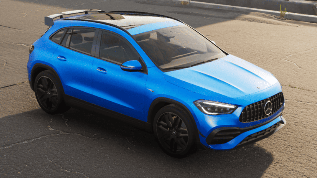 Autofolierung Frankfurt mit Avery Dennison Satin Metallic Wave Blue – Satin-Folie in lebendigem Blau mit metallischem Schimmer für ein exklusives und dynamisches Design.