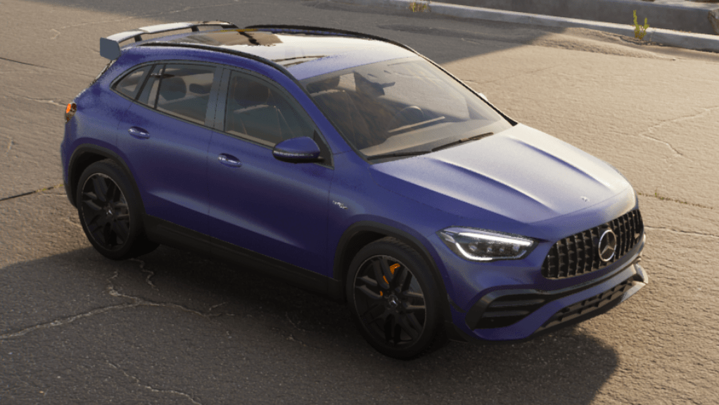 Autofolierung Frankfurt mit AUTO San Marina Blue – Glänzende Folie in tiefem Blau für ein exklusives und stilvolles Design.