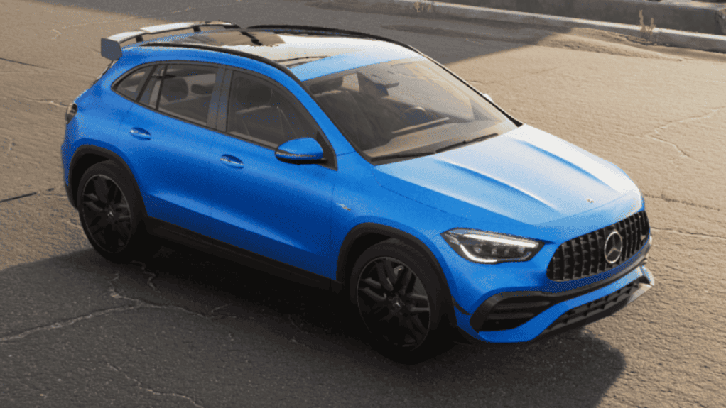 Autofolierung Frankfurt mit der 3M Gloss Blue Metallic Folie für eine brillante, metallic-blaue Optik