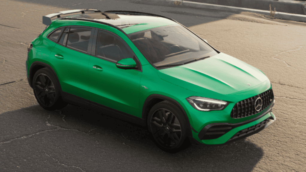 Autofolierung Frankfurt mit der 3M Gloss Green Envy Folie für eine auffällige, glänzende Optik