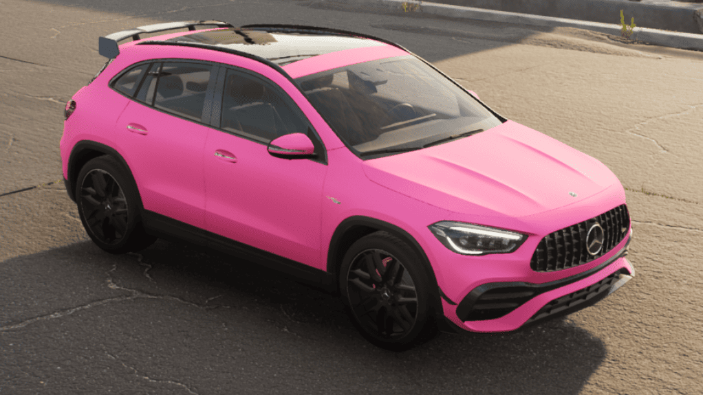 Autofolierung Frankfurt mit 3M Matte Pink – Matte Folie in intensivem Pink für ein auffälliges und lebendiges Design.