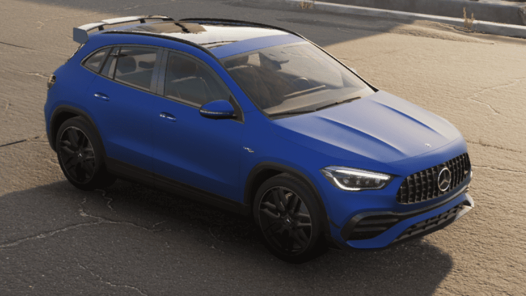 Autofolierung Frankfurt mit 3M Matte Slate Blue Metallic – Matte Folie in elegantem Schieferblau mit metallic Schimmer für ein stilvolles Design.