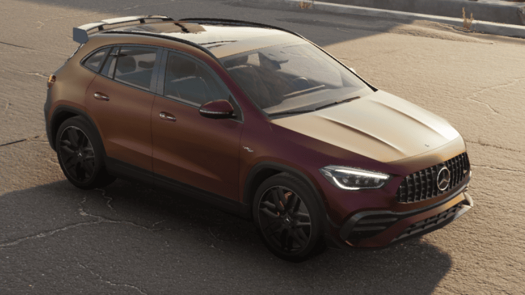 Autofolierung Frankfurt mit 3M Satin Flip Volcanic Flare – Satin-Folie mit faszinierendem Farbwechsel von Rot zu Orange für ein einzigartiges Design.