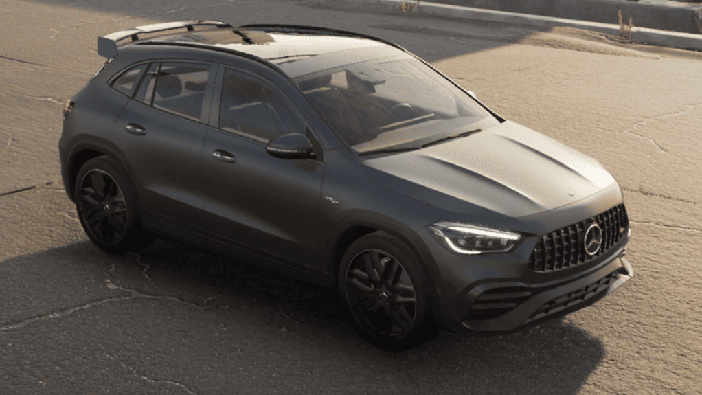 Autofolierung Frankfurt mit der 3M Satin Gold Dust Black Folie für eine matte, schwarze Optik mit goldenen Akzenten